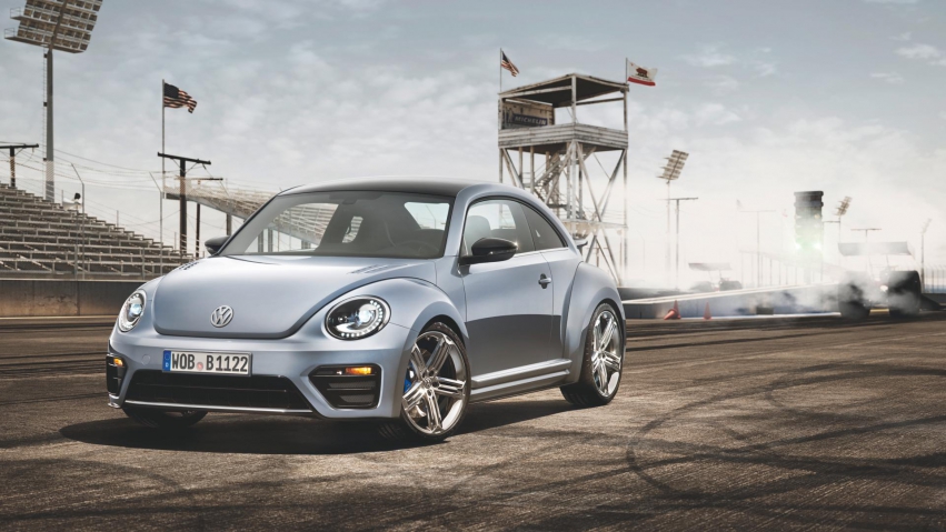 Авто обои Volkswagen  Beetle R Concept 2012