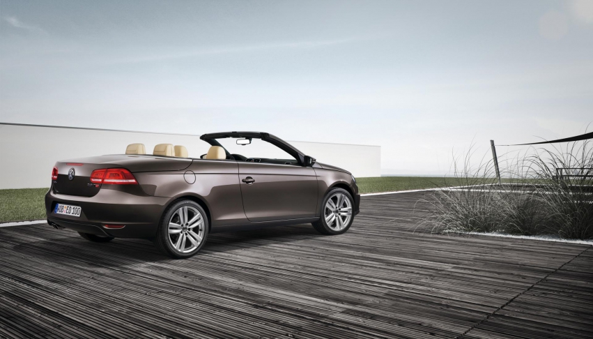 Авто обои Volkswagen Eos 2012