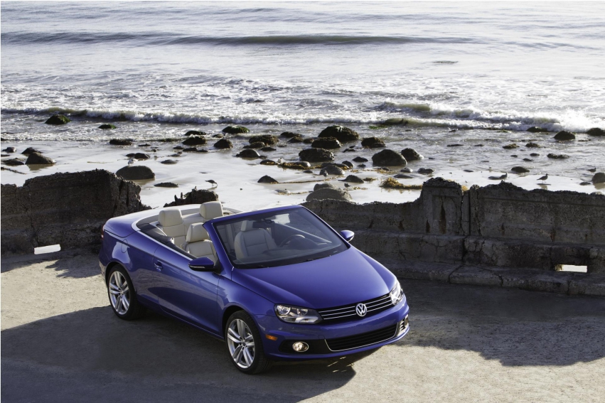 Авто обои Volkswagen Eos 2012