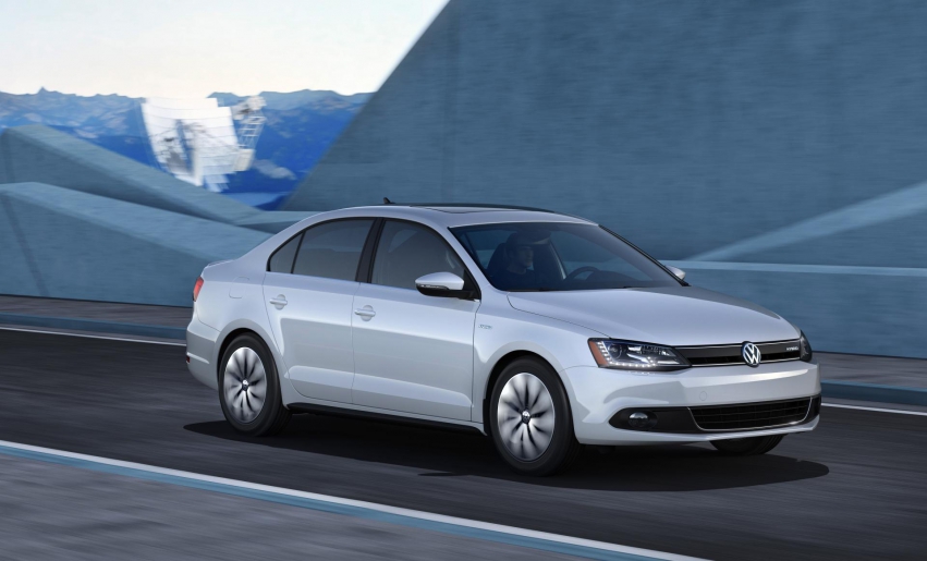 Авто обои Volkswagen Jetta Hybrid 2012