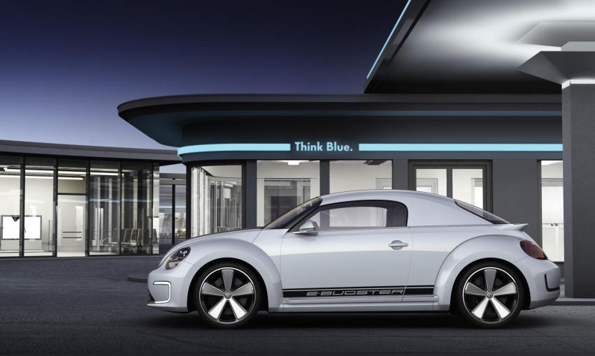 Авто обои Volkswagen E-Bugster Concept 2012