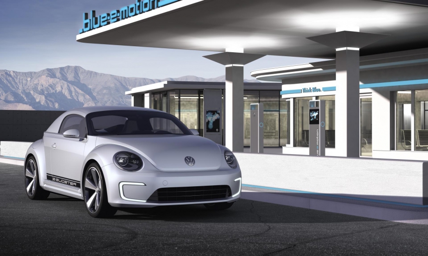 Авто обои Volkswagen E-Bugster Concept 2012