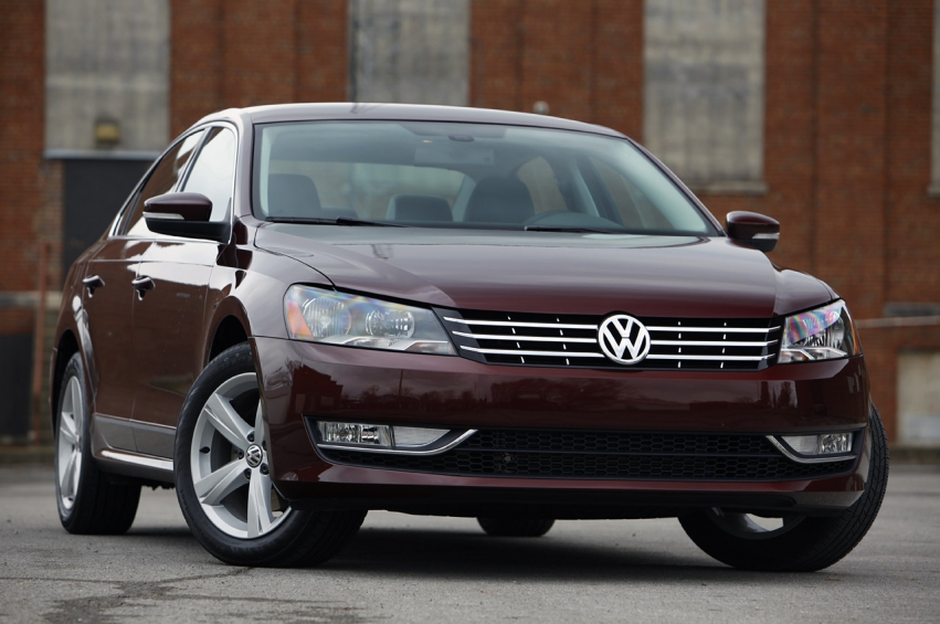 Авто обои Volkswagen Passat 2012