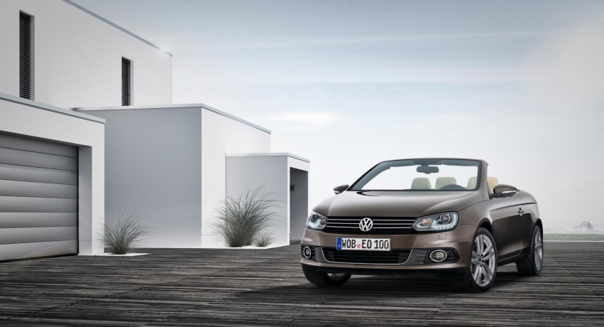 Авто обои Volkswagen Eos 2012