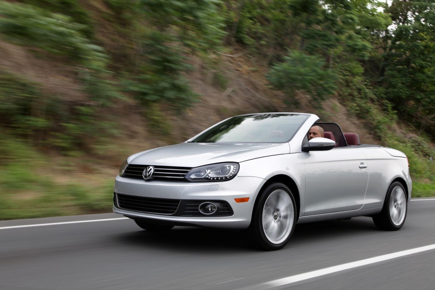 Авто обои Volkswagen Eos 2012