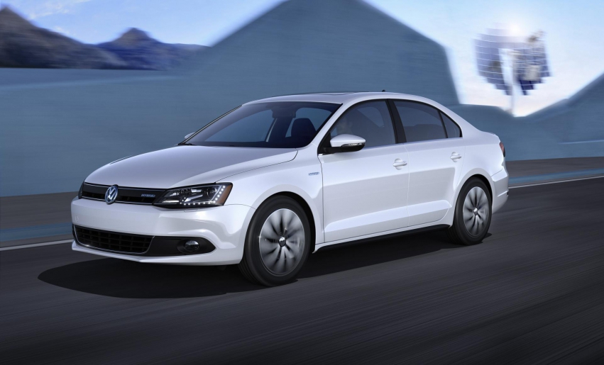 Авто обои Volkswagen Jetta Hybrid 2012