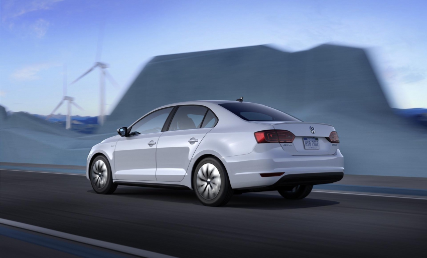 Авто обои Volkswagen Jetta Hybrid 2012