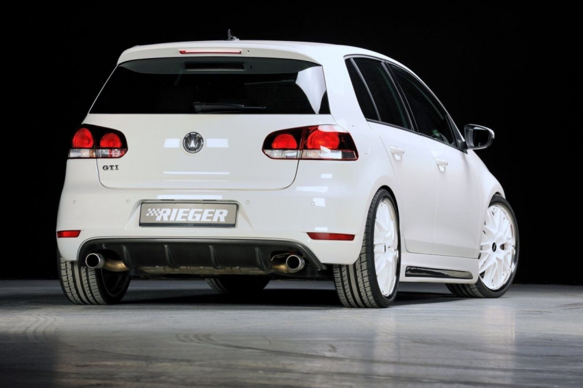 Авто обои Volkswagen Rieger Golf GTI