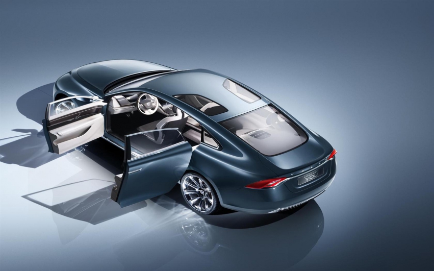 Авто обои Volvo Concept You Luxury Sedan 2012