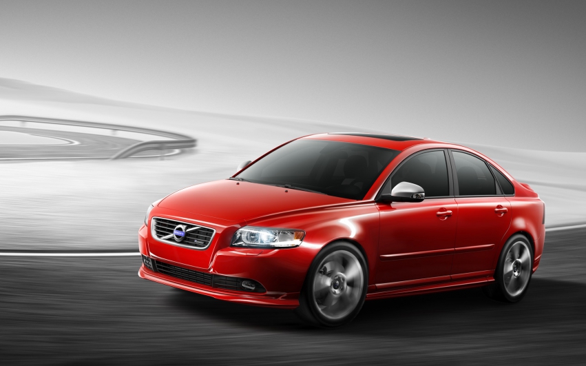 Авто обои Volvo S-40 2012