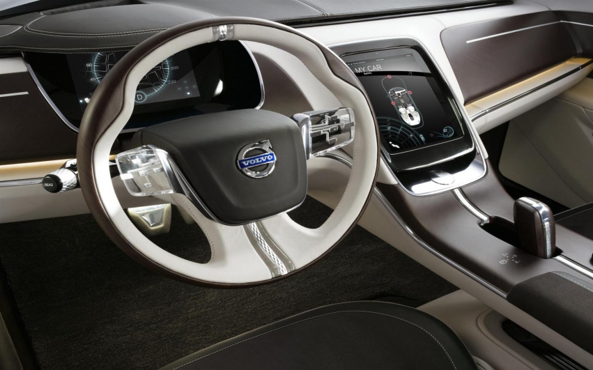 Авто обои Volvo Concept You Luxury Sedan 2012