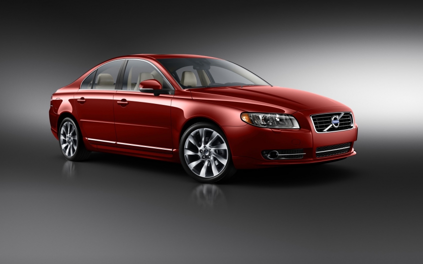 Авто обои Volvo S-80 2012