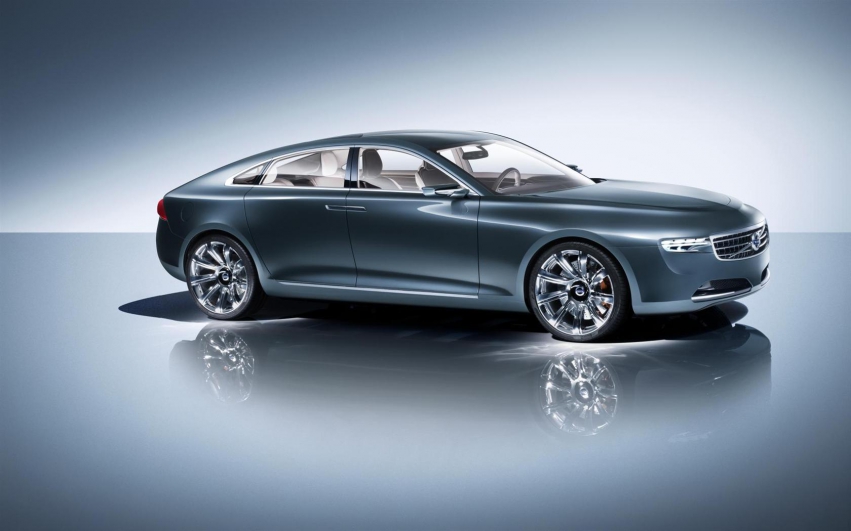 Авто обои Volvo Concept You Luxury Sedan 2012