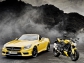 Mercedes-Benz SLK 55 AMG and Ducati Streetfighter 848